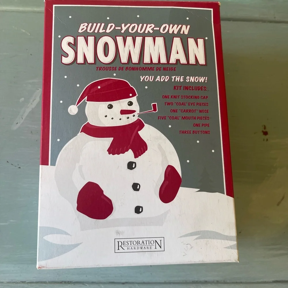 Build your own snowman